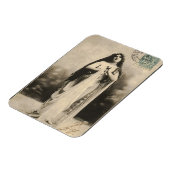 Vintage Ethereal Goddess Postcard マグネット (左側)