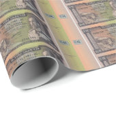 Vintage Ethiopian Birr Banknote ラッピングペーパー (ロールコーナー)