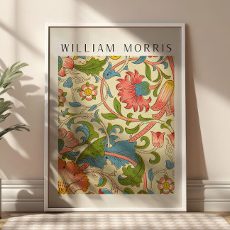 Vintage Fabric Art by William Morris Exhibition ポスター