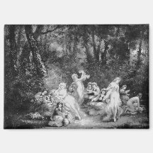 Vintage Fairies In The Woods Fairycore