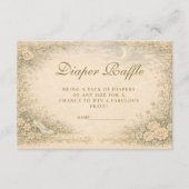 Vintage Fairytale Garden Diapper Raffle エンクロージャーカード (正面)
