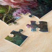 Vintage Fantasy Art Alice and White Rabbit ジグソーパズル (側面)