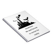 Vintage Fantasy  Dragon  ノートブック (右側)