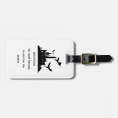 Vintage Fantasy Dragon ラゲッジタグ (正面横)