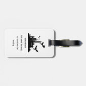 Vintage Fantasy Dragon ラゲッジタグ (裏面横)