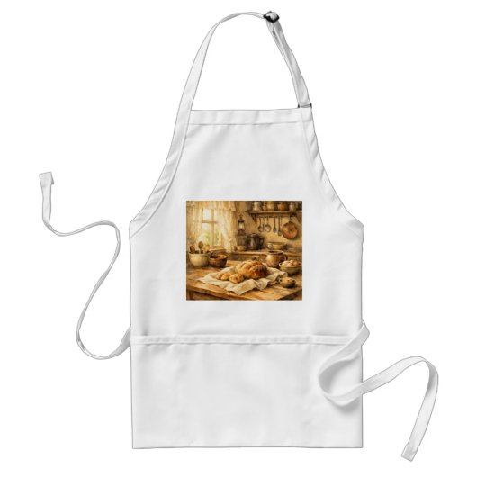 Vintage Farm Kitchen Apron スタンダードエプロン (正面)