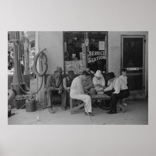 Vintage Farm Security Administration Print ポスター (正面)