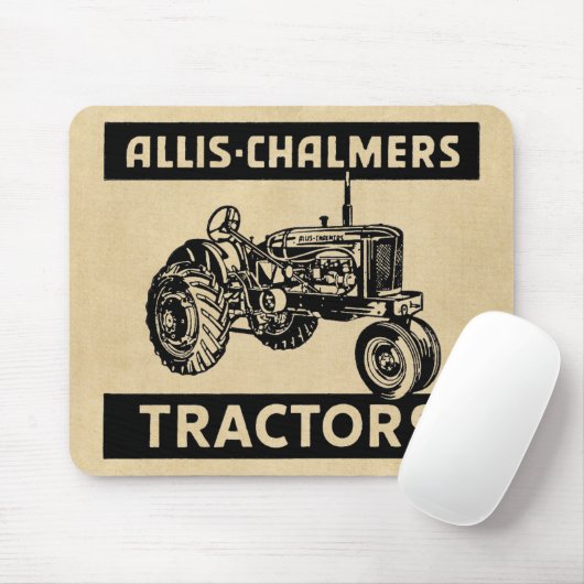Vintage Farm Tractor マウスパッド (マウス)