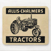 Vintage Farm Tractor マウスパッド (正面)