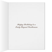 Vintage Fashion Biedermeier Gentlemen Birthday (内側(右))