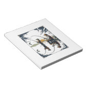 Vintage Father and Child Fishing Engraving Shirt D ノートパッド (アングル)