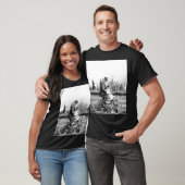 Vintage Father and Daughter Riding Bicycle – Nosta Tシャツ (ユニセックス)