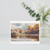 Vintage Festhalle in Karlsruhe, Germany ポストカード (スタンド正面)