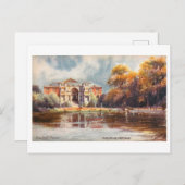 Vintage Festhalle in Karlsruhe, Germany ポストカード (正面/裏面)