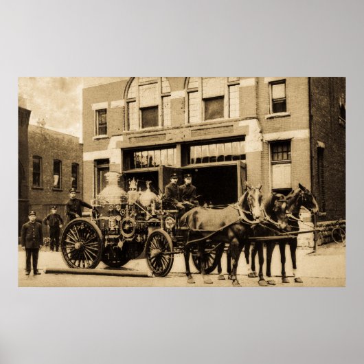 Vintage Fire Company ポスター (正面)