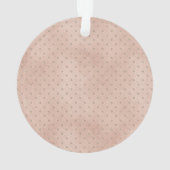 Vintage First Christmas Baby Keepsake オーナメント (裏面)