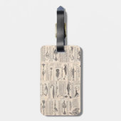 Vintage Fishing Lures: Antique 1900s Fisherman ラゲッジタグ (裏面縦)