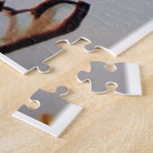 "Vintage Fishing Toddler" ジグソーパズル (側面)