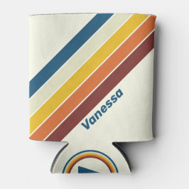 Vintage Five Stripes with Name 缶クーラー