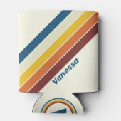 Vintage Five Stripes with Name 缶クーラー (裏面)