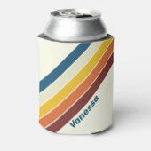 Vintage Five Stripes with Name 缶クーラー (缶裏面)