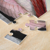 Vintage Flamingo ジグソーパズル (側面)