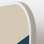 Vintage Flight Deck Across Striping with Name ピックルボールラケット (左詳細)