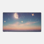 Vintage Floating Moon デスクマット (正面)