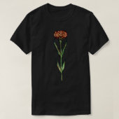 Vintage flora tシャツ (デザイン正面)