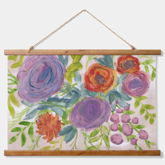 Vintage Flora wall hanging 吊り下げ型タペストリー