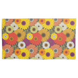 vintage floral 枕カバー