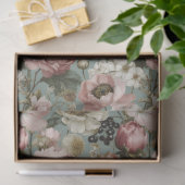 Vintage Floral 薄葉紙 (ギフト)