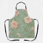 Vintage Floral Apron エプロン (正面)