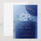 Vintage Floral Baby Shower Invitation – Classic 招待状 (正面/裏面)