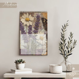 Vintage Floral Butterfly Calendar カレンダー