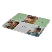 Vintage Floral Collage Photo Mother's Day カッティングボード (角)