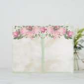 Vintage Floral Ephemera # 12 Scrapbook Paper (スタンド正面)