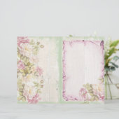 Vintage Floral Ephemera #3 Scrapbook Paper  (スタンド正面)