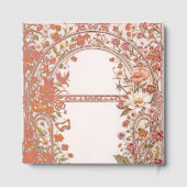 Vintage Floral Garden Bridal Shower  ゲストブック (裏面)