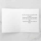 Vintage Floral Happy Birthday Card カード (内部)