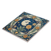 Vintage Floral Moon タイル (側面)