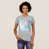 Vintage Floral Nature – Romantic Abstract Elegance Tシャツ (正面フル)