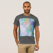 Vintage Floral Nature – Romantic Abstract Elegance Tシャツ (正面フル)