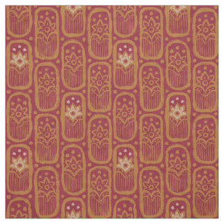 Vintage floral pattern in Indian style. ファブリック