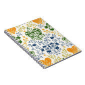 Vintage Floral Pattern Notebook ノートブック (右側)