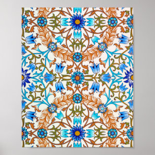 Vintage Floral Pattern, William Morris ポスター