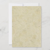 Vintage Floral Ramadan Iftar Invitation Lantern 招待状 (裏面)