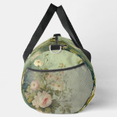 Vintage Floral Rose Greenery  ダッフルバッグ (右)