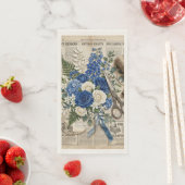 Vintage Floral & Scissors Collage (インサイチュ)