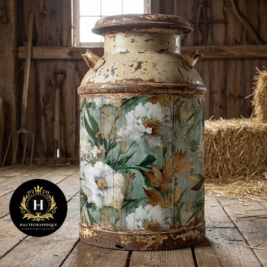 Vintage Floral Seamless Decoupage 薄葉紙